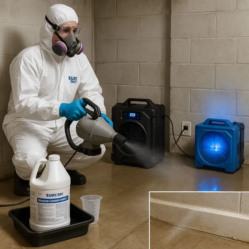 Sanitization and Odor Removal process in Village of the Branch, NY