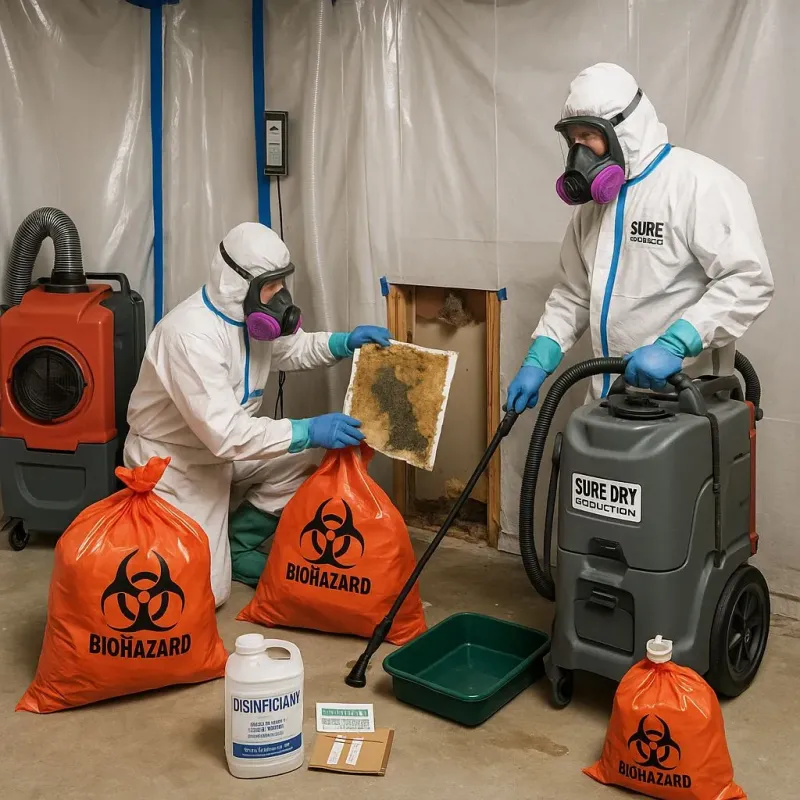 Contaminated Water Handling Protocols process in Village of the Branch, NY